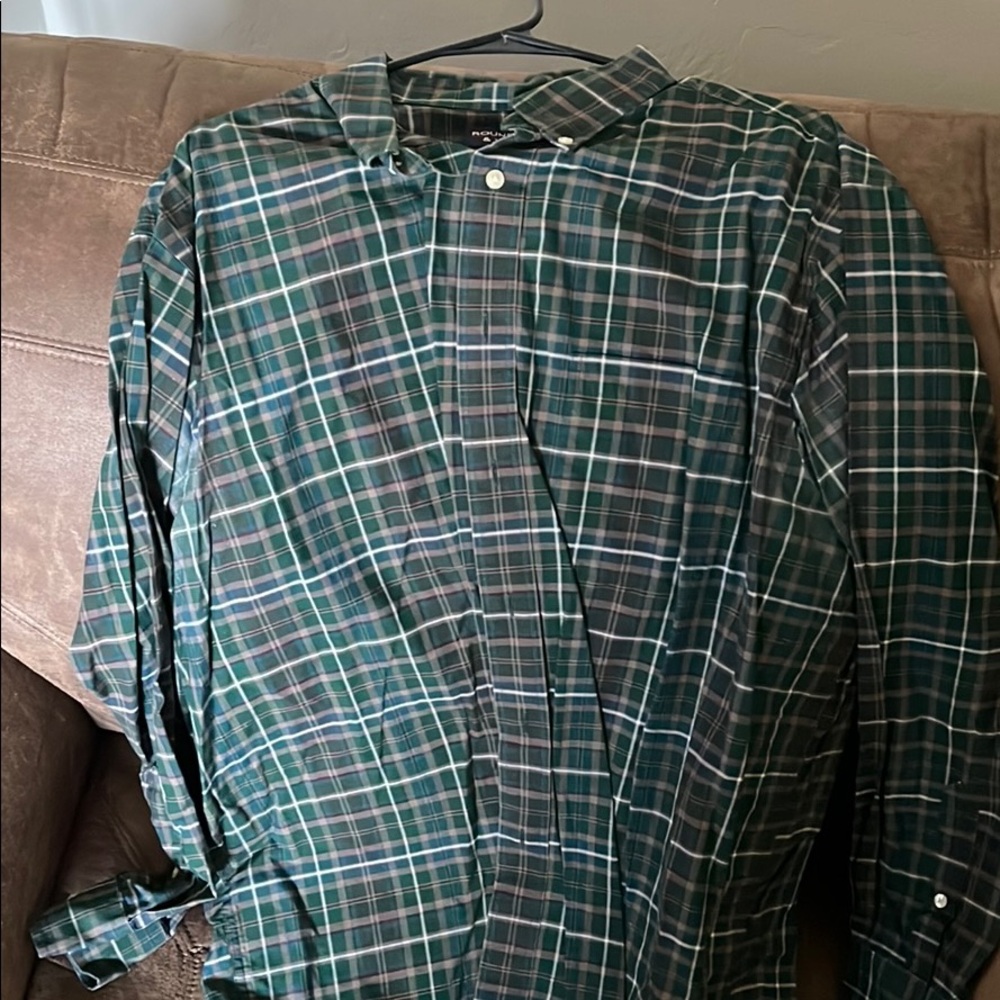 XL ROUNDTREE & YORKE DRESS SHIRT
